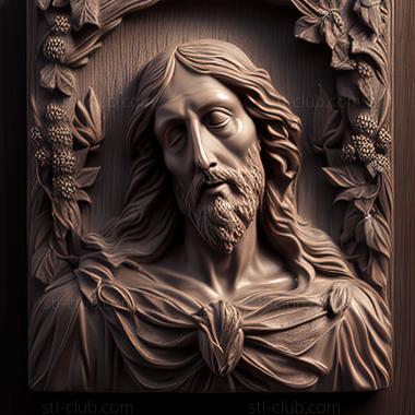 3D model st jesus (STL)